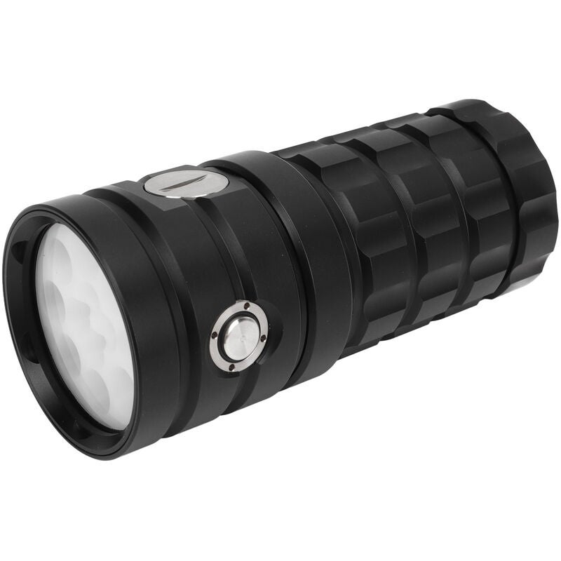 Lampe de poche sous-marine extérieure étanche à 100 m Lampe de plongée haute luminosité 18000LM
