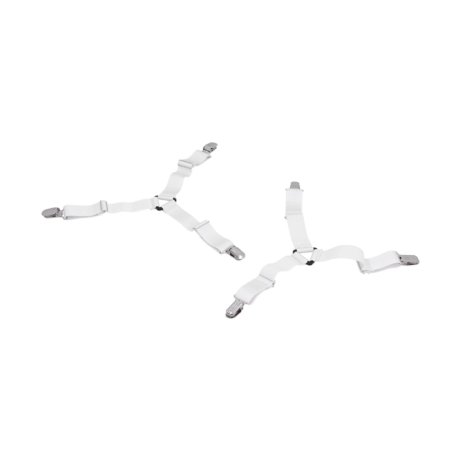 SUPORTE DE LENÇOL ALÇAS FIXADORES COBERTORES ELÁSTICOS CAPA DE COLCHÃO Casa C - 5