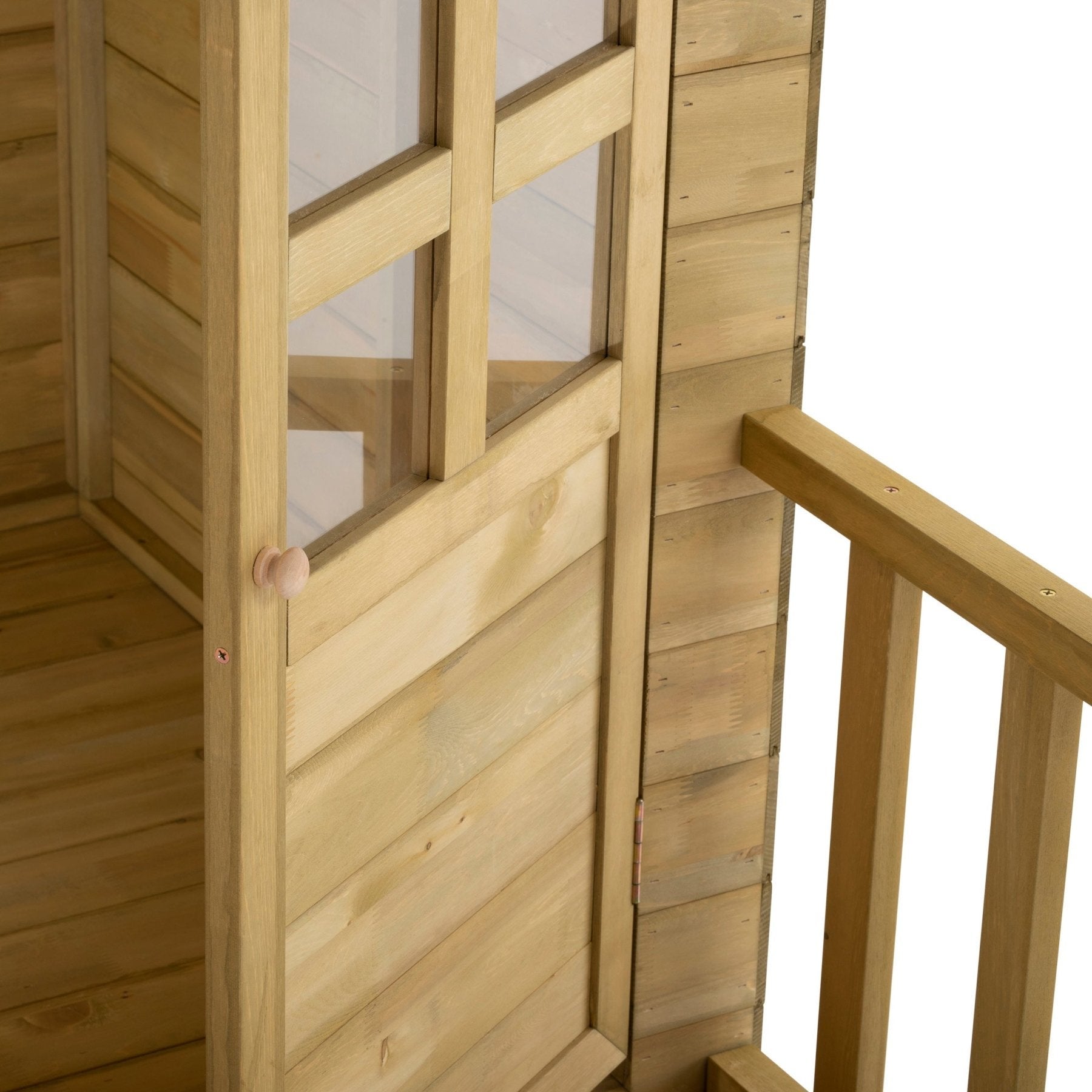 Cabane enfant avec véranda - bois FSC® - LAVANDE - 4