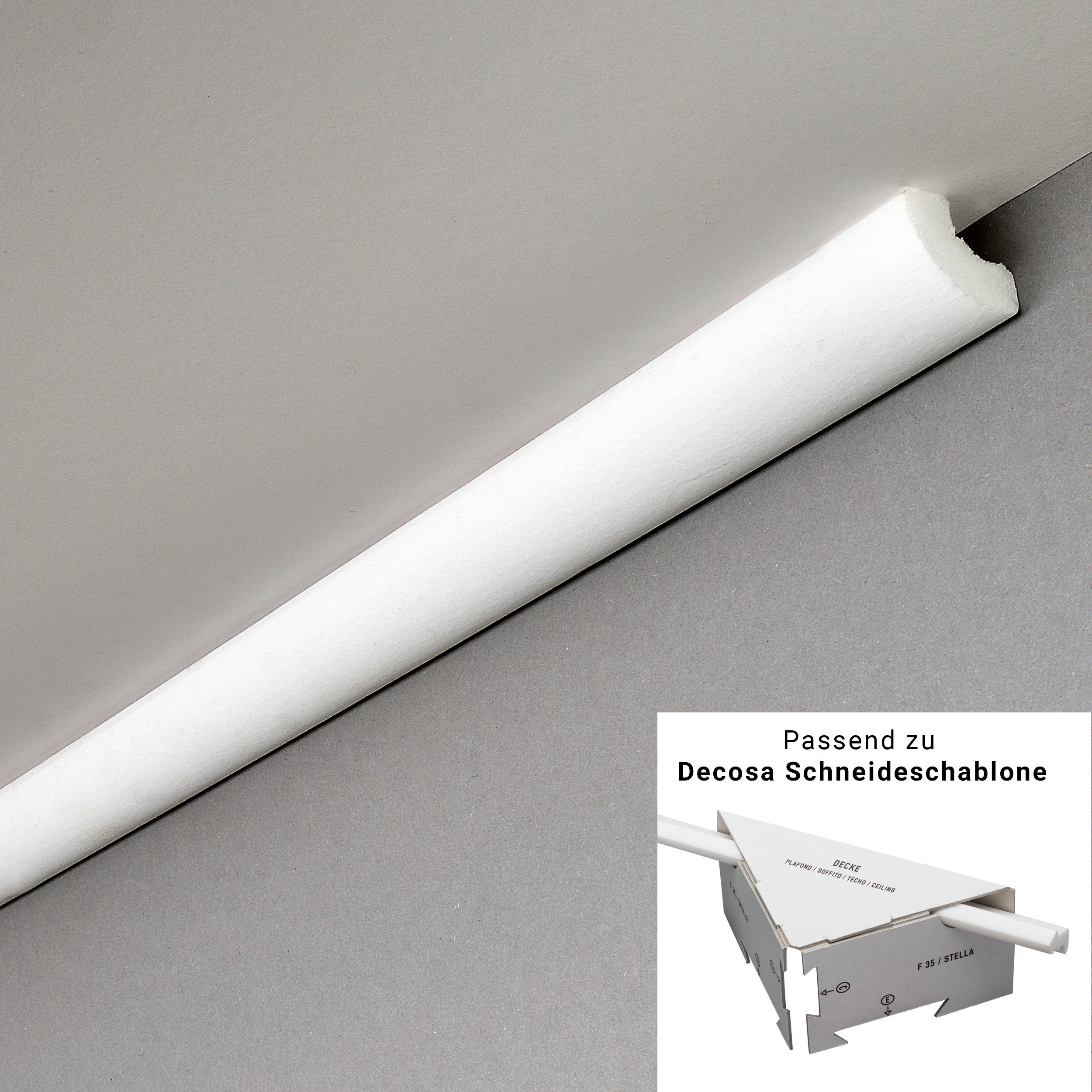 Polystyrène Forme Bovellacci Cône Diam. 11,5 X 30 (h) Cm En
