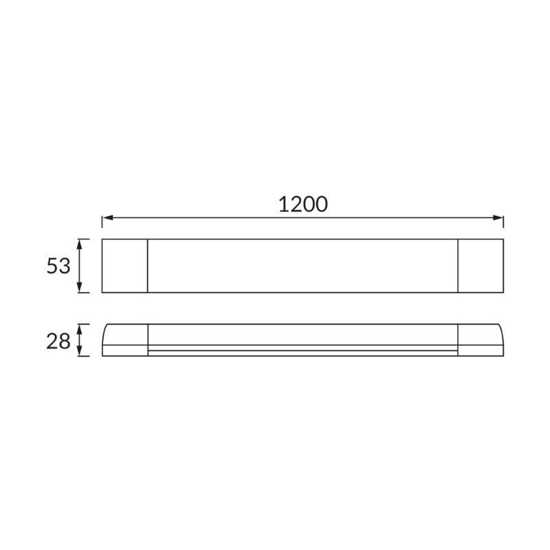 Réglette LED Etanche 36W 120cm IP65 - Blanc Froid 6000K - 8000K - SILAMP - 4
