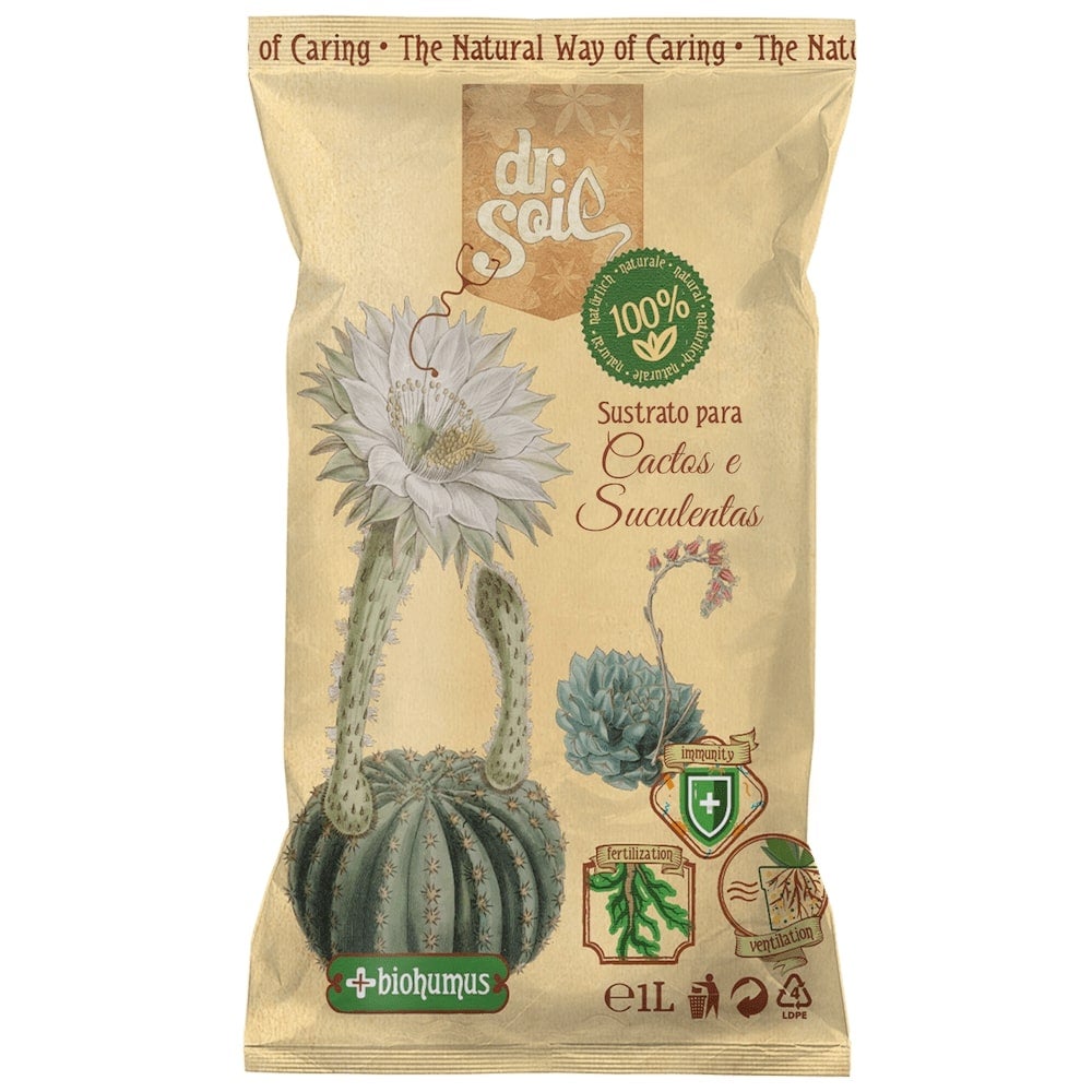 Dr. Soil Terreau pour Cactus et Suculentas 1l - 7