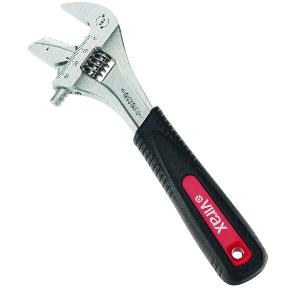 Virax - Clé à molette 10' - 40mm - mors réversible - VIR-017032 - 2