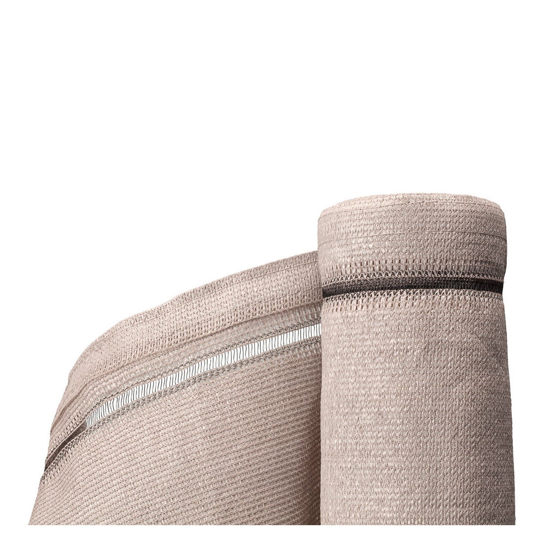 Brise vue 220 g/m² occultation élevée H2m00 x L 10m Taupe - 6