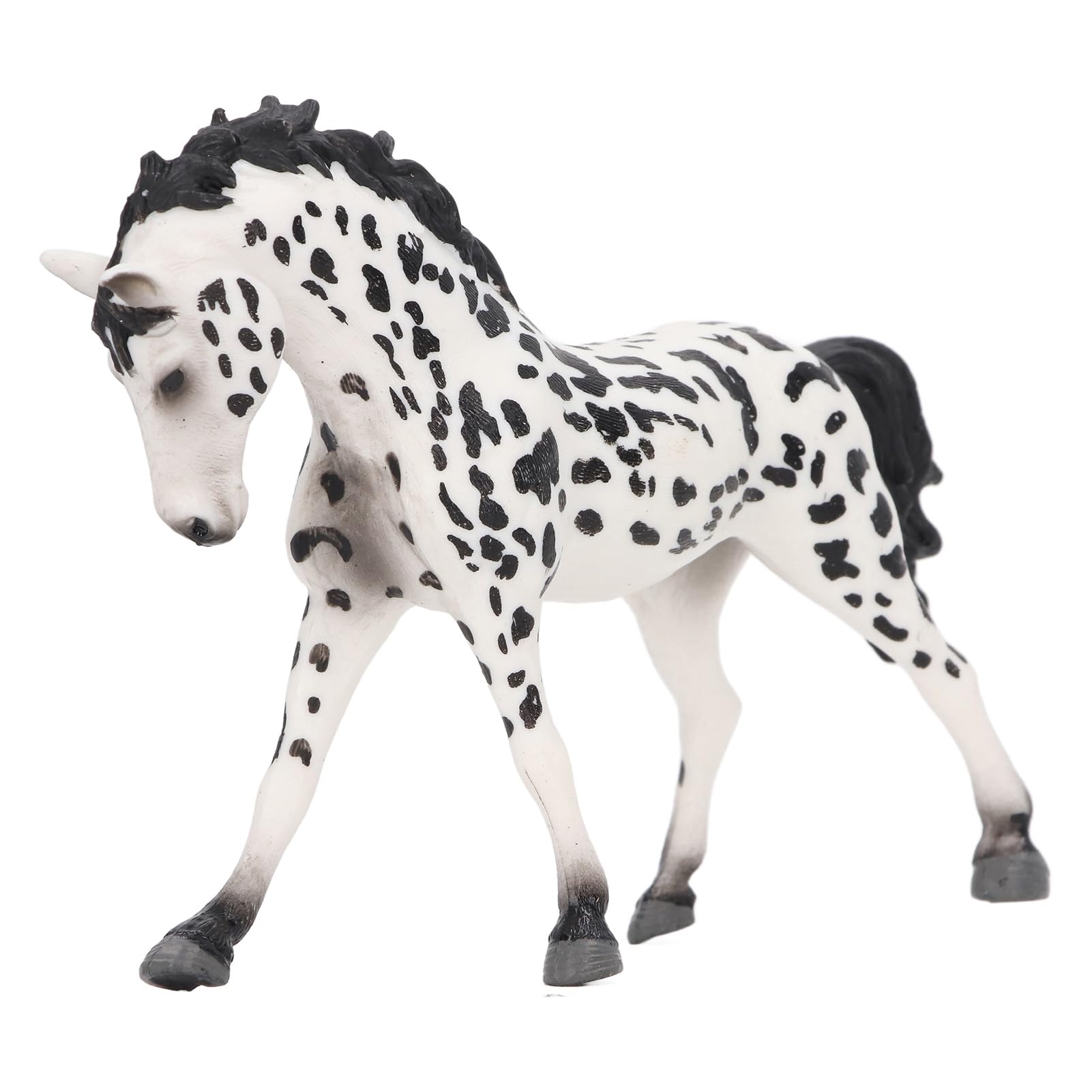 10 Figurines Animaux De Ferme échelle 1/87 - Chevaux Peints Pour Maquettes HO, Jouets Collection