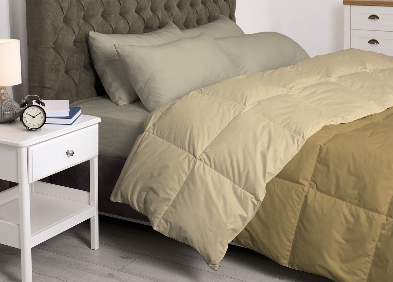 Interno Imbottitura Piumino Invernale 300gr mq In Piuma D''Oca