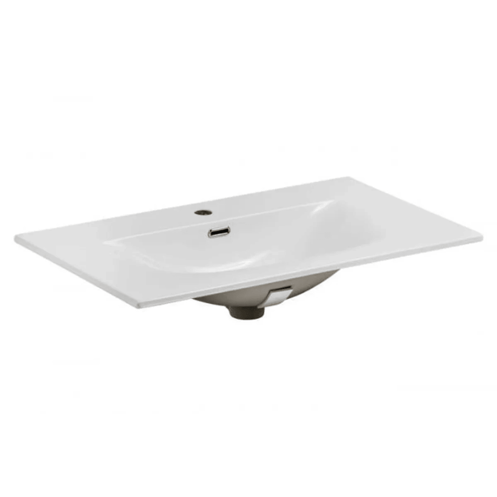 Vasque encastrable céramique blanche 60cm SKY - 6