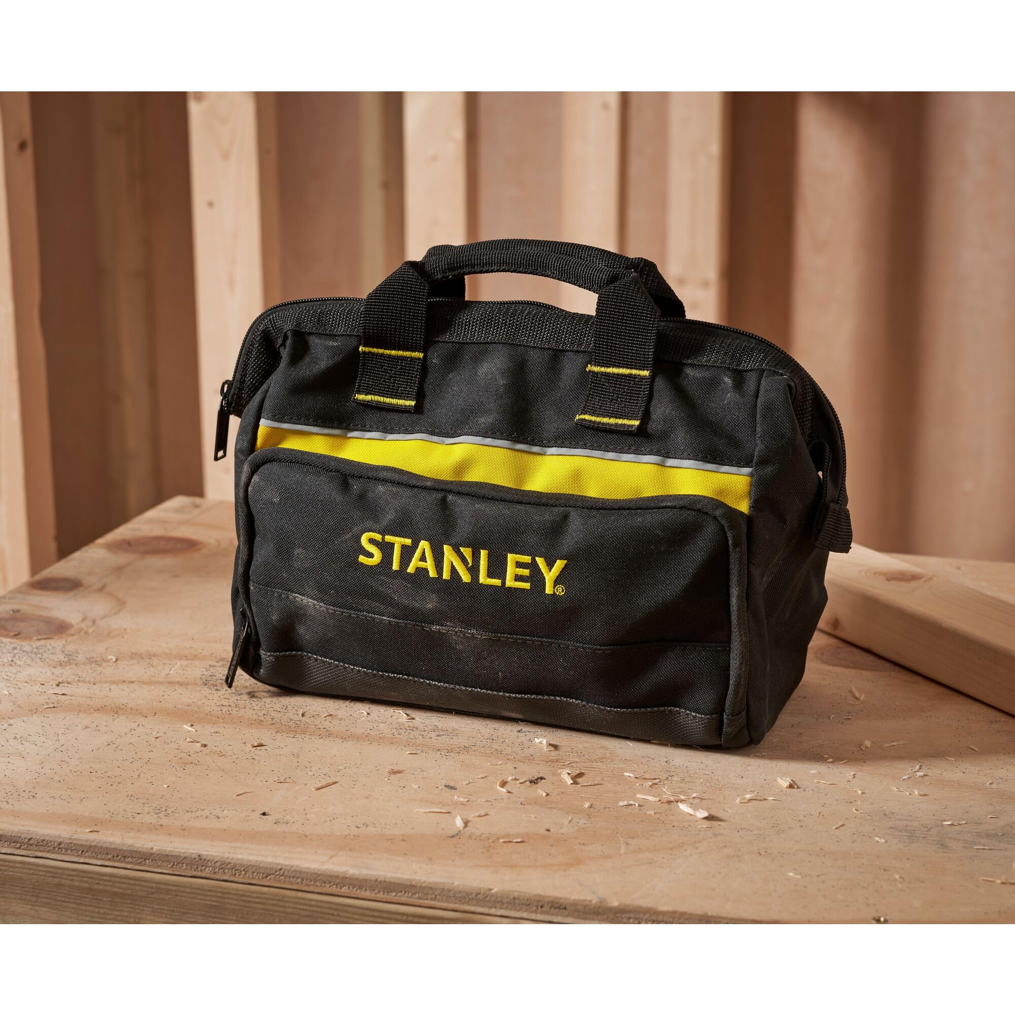 Sacs à outils Stanley Nylon 30cm Base rigide 8 compartiments - 7