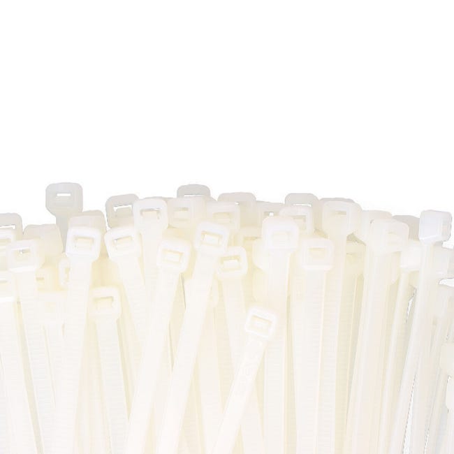Fascette Nylon PEREL 75 Pezzi: Assortite, Bianche E Resistenti Ai Raggi UV