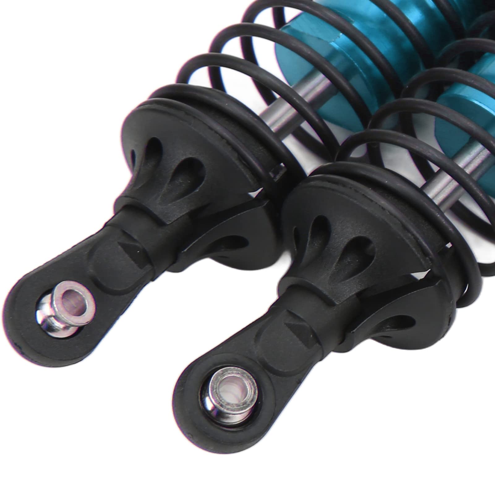 Set di ammortizzatori RC Professionali in lega di alluminio RC Car Set di ammortizzatori anteriori e posteriori per auto RC 1/10 (blu) - 8