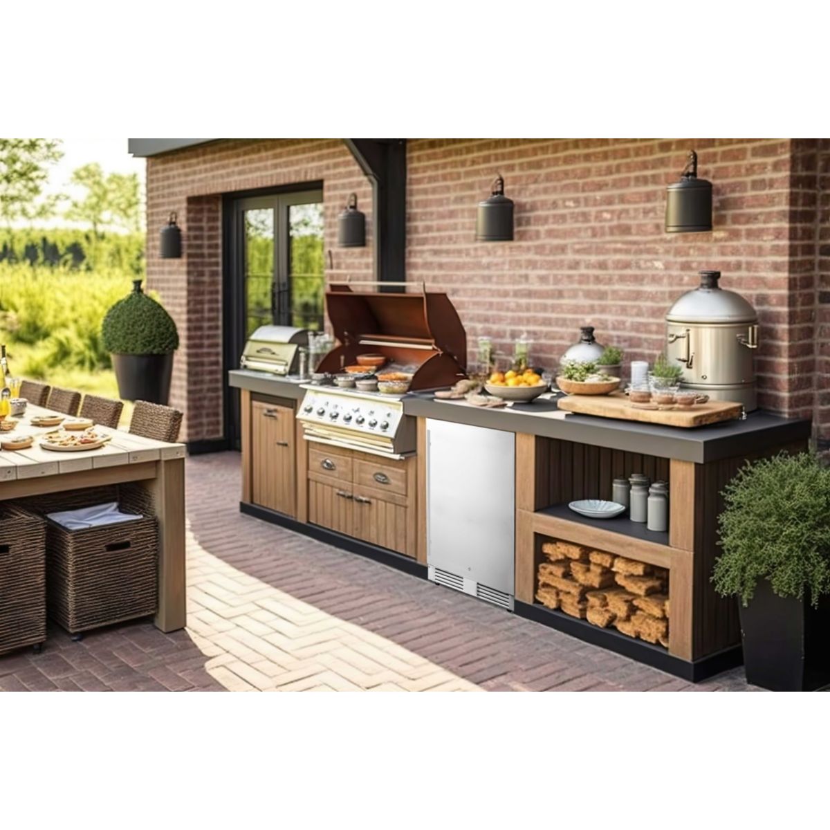 Réfrigérateur pro FRIGELUX d'extérieur RETT136A - 4