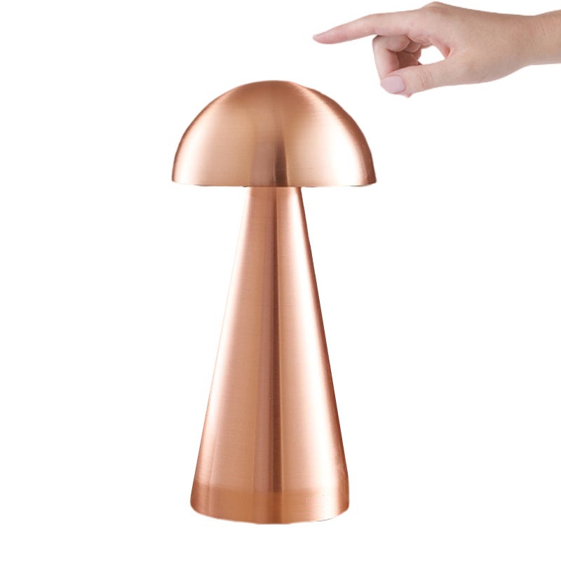 Lampe De Table En Forme De Champignon - Sans Fil - Intensité Variable - 3000 K - 6000 K - 3 000 K - 3 000 K - 3 Modes De Luminosité - Pour Chambre à Coucher, Bureau, Bar, Restaurant