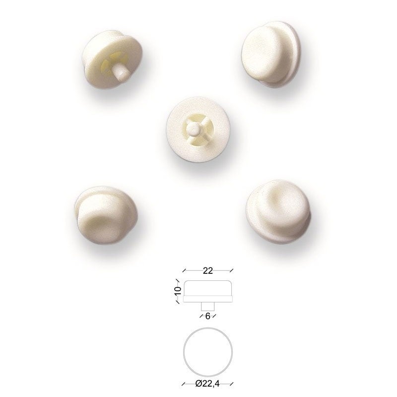 Lotbun Paracolpi per Sedili WC Paraurti, paracolpi tavoletta wc,gommini tavoletta wc Sedile del Water Set, per WC Ammortizzatore Copri Sedile di Ricambio (6