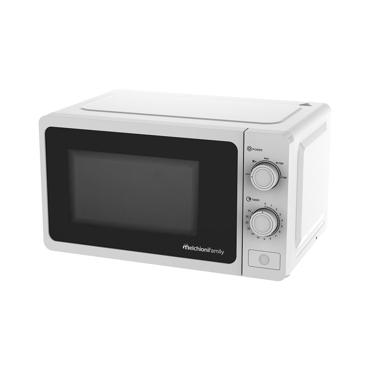 Melchioni 118380038 Microondas Microondas Con Grill Encimera 20 L 800 W Blanco , Leroy Merlin