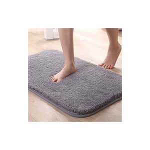 Tappeto Da Bagno Antiscivolo In Microfibra 60x100 Cm - Stampa Leopardo - Morbido E Ultra Assorbente, Lavabile In Lavatrice