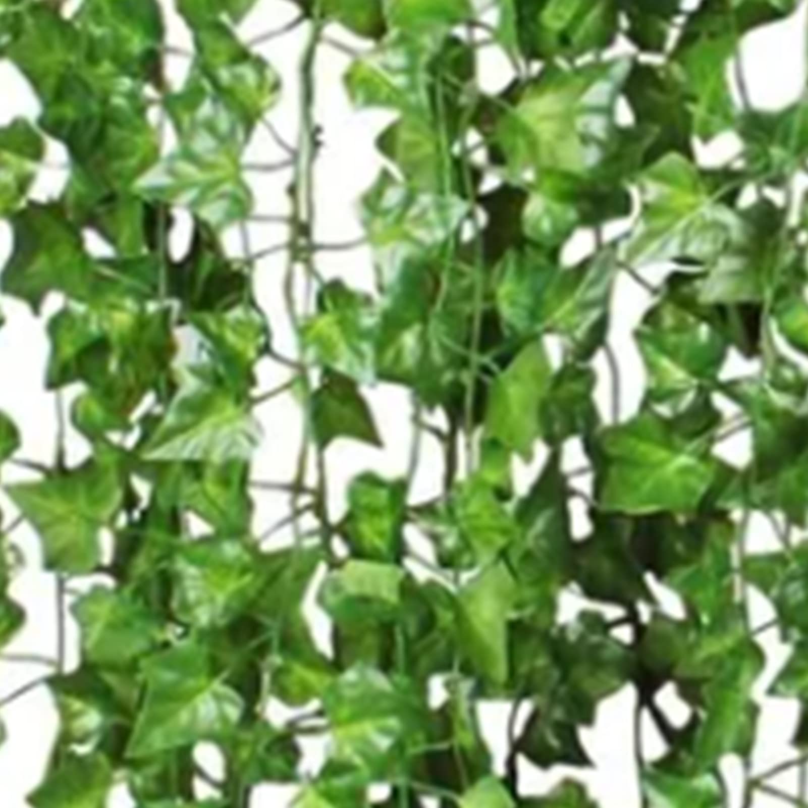 Hiedra artificial decorativa 12 piezas colgante con hojas verdes de eucalipto – ComfortXL - 5