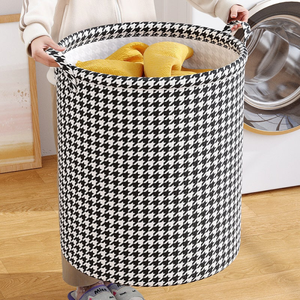 Cesto per biancheria rotondo 30 cm in rattan Guacui