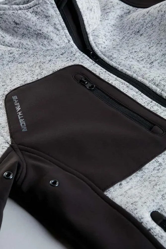 LOUISE - GILET DE TRAVAIL - 1467 Gris clair chiné M - 9