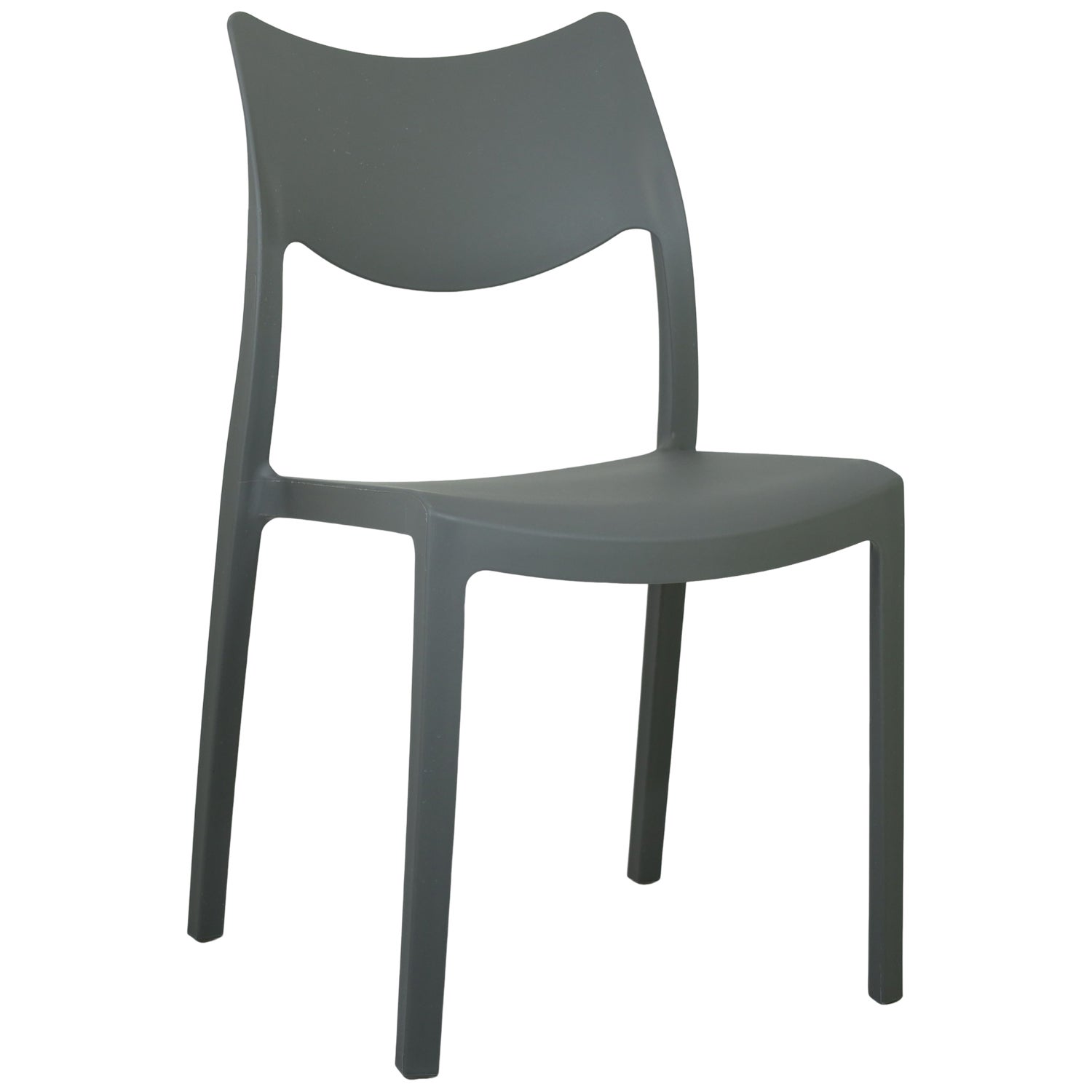 Sedia Marte Design - Polipropilene Impilabile Per Interni Ed Esterni (Blu)