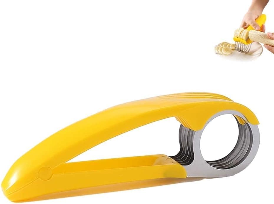 Trancheuse à Banane Multifonction - ABS Et Acier Inoxydable