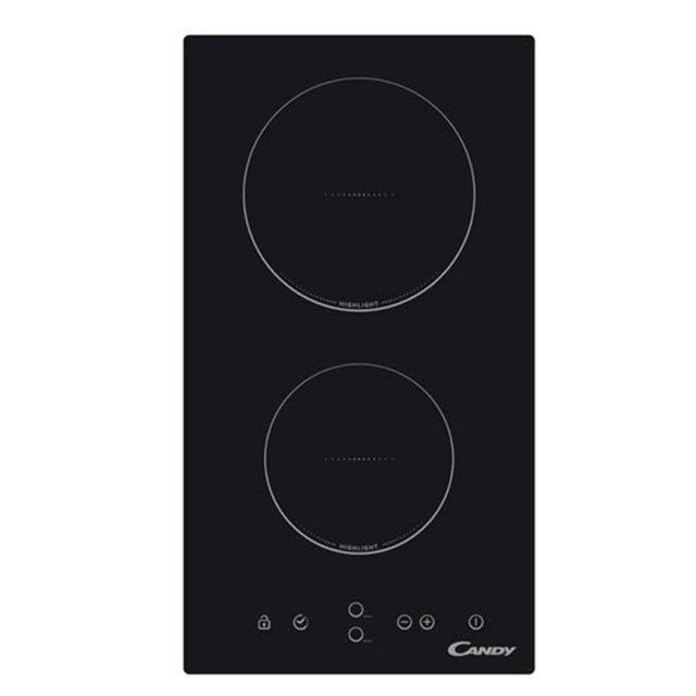 OCEANIC Piano Cottura In Vetroceramica 2900W – 2 Piastre, 9 Livelli Potenza, Timer 99 Min, Comandi Touch