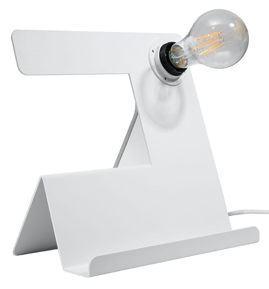 Lampa stołowa INCLINE biała Sollux Lighting SL.0668