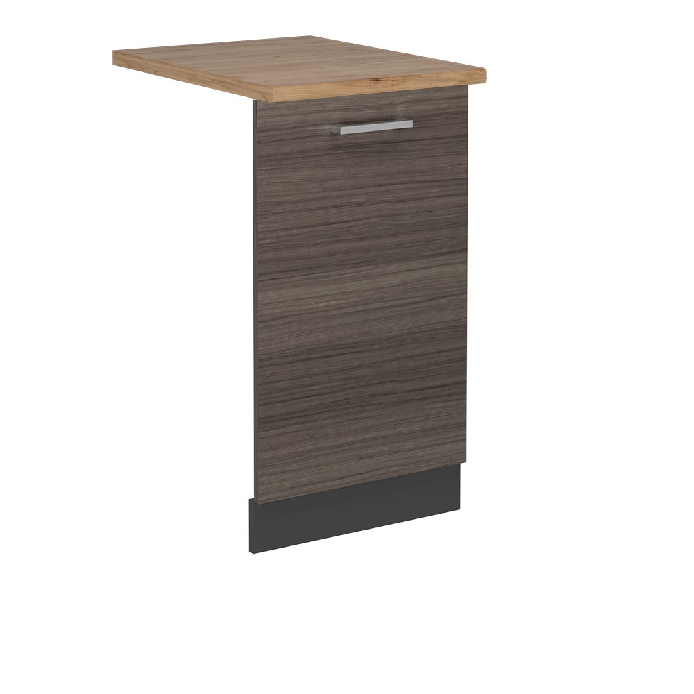 Vicco Panel przedni zmywarki R-Line, Szlachetna szarość, 45 cm , BP Dąb
