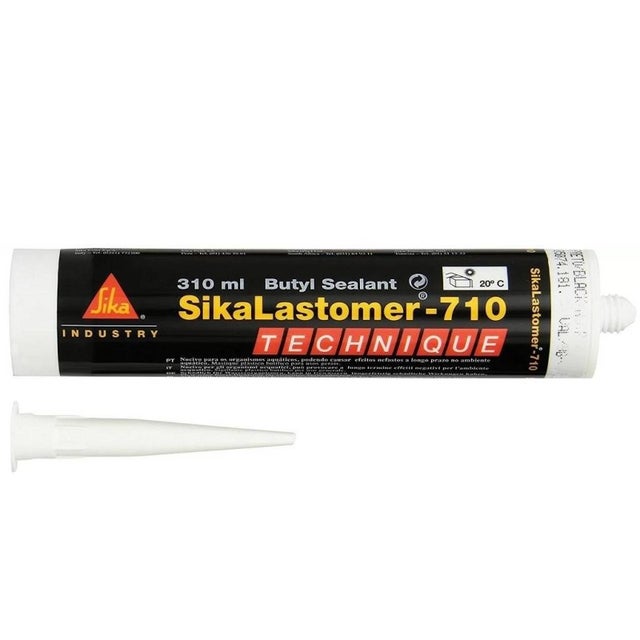 SikaLastomer-710 - Sellador de plástico - Sika - Cartucho de 310 ml Negro