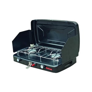 Melko Sgabello Fornello a gas Bruciatore a 4 gambe 6,5KW Acciaio