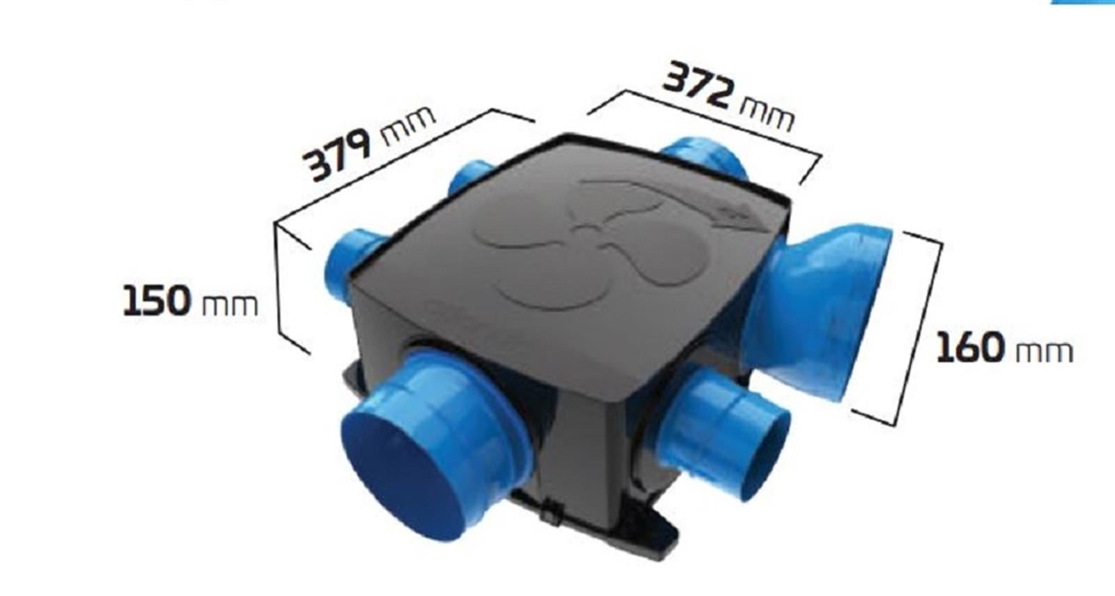 Kit VMC simple flux hygroréglable - HYGROCOSY FLEX - 412295 ATLANTIC - 412295 - 5