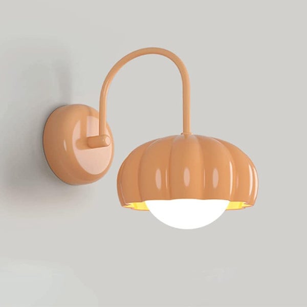 Lampe Citrouille LED Géante Orange - Décoration Lumineuse Halloween