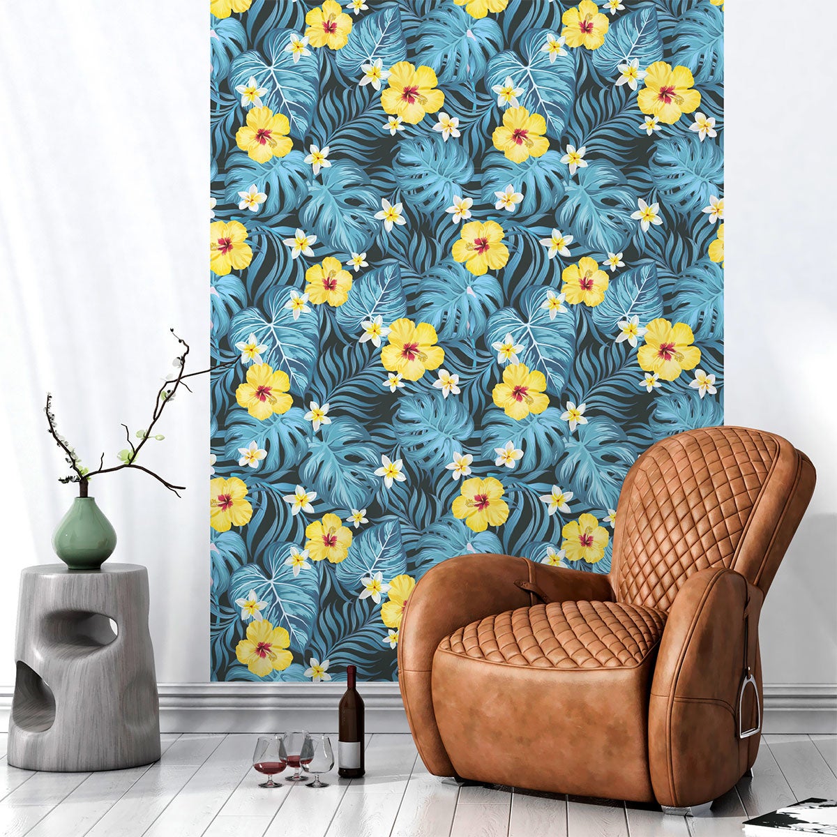 Adesivo carta da parati tropicale Temuco - Sticker adesivo - adesivi murali - 50x50cm - 5