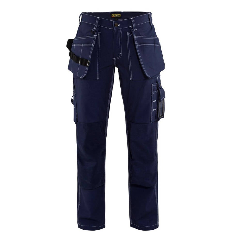 Pantalon de travail artisan femme Blaklader 100% coton Marine 52
