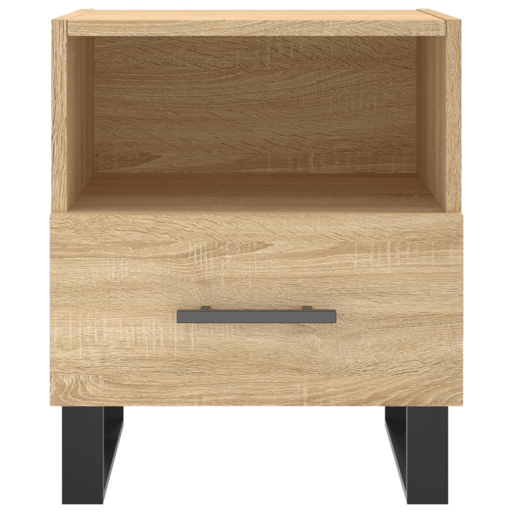 Maison Exclusive - Table de chevet chêne sonoma 40x35x47,5 cm bois d’ingénierie - 4