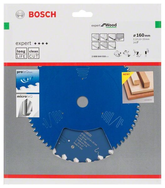 Bosch Professional - Lame Scie Circulaire Expert Bois 160X20X2,2mm, 24D - 2608644016 - 7