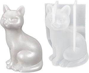 FUNSHOWCASE Stampo In Silicone Per Resina Epossidica, 10 Forme Geometriche Con Foro, Per Gioielli E Bomboniere