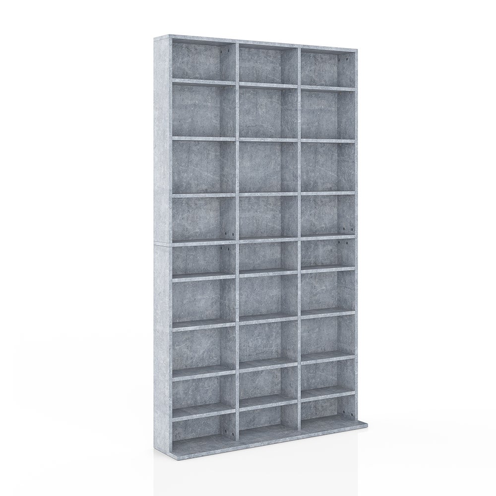 Vicco Półka CD Jukebox, Beton, 102 x 178 cm