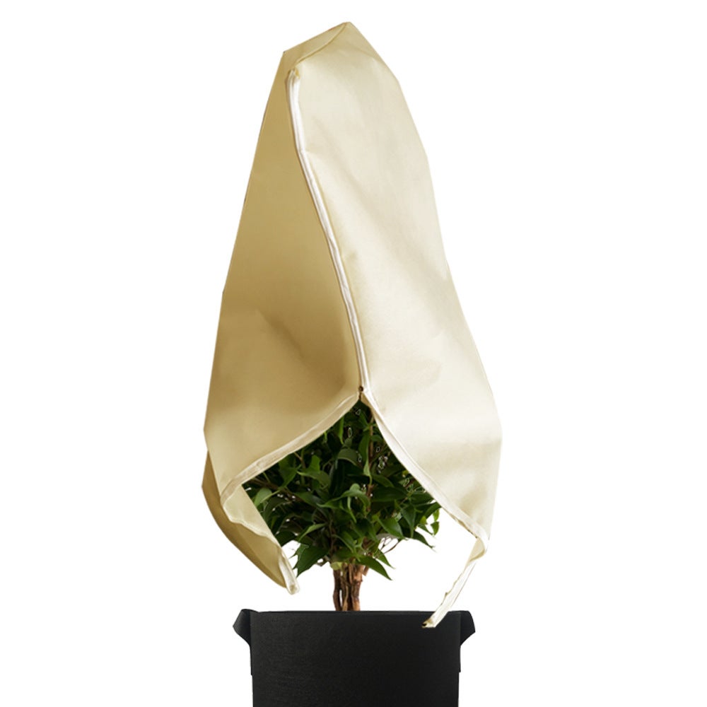 Zimowe okrycie roślin, włókninowe pokrycie ochronne przed mrozem do roślin doniczkowych i róż (120 x 180 cm)