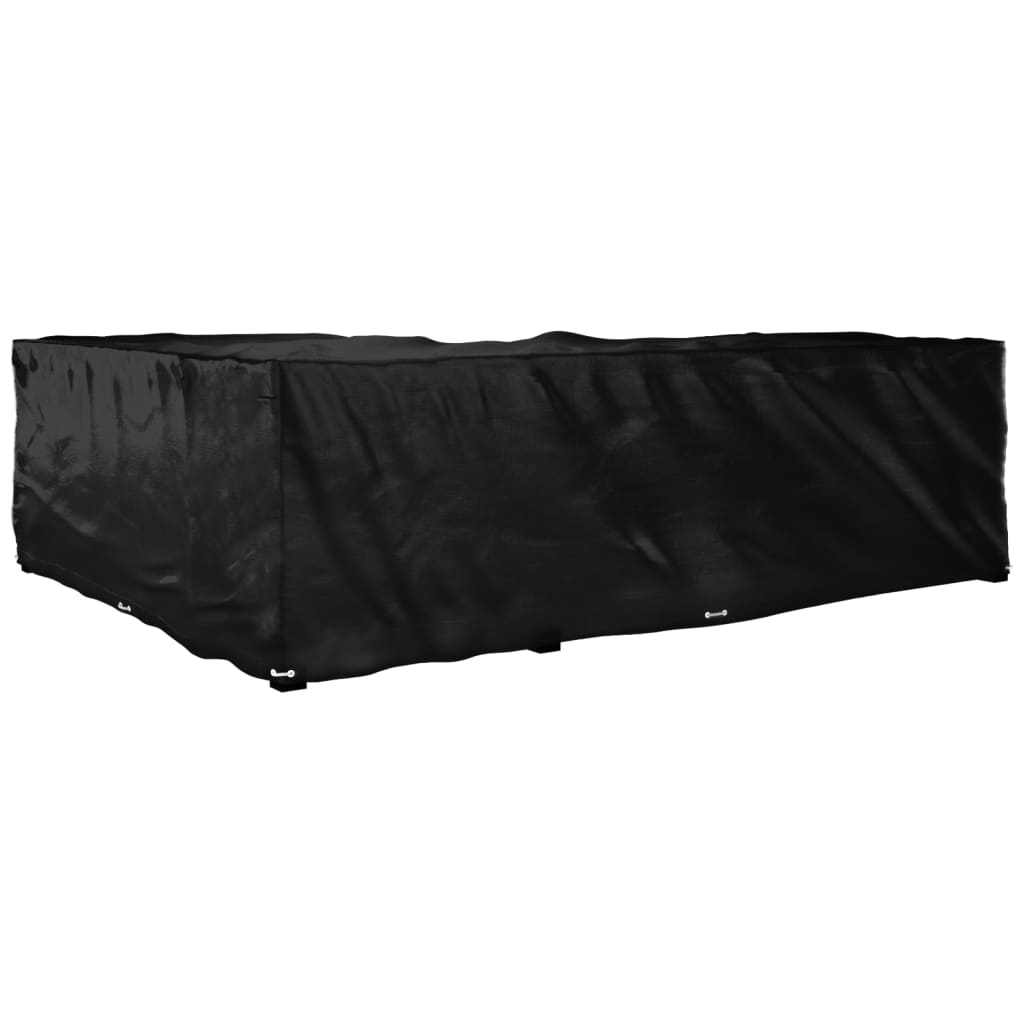 Funda para muebles de jardín forma de L 18 ojales 285x220x80 cm CFW80644 - 5