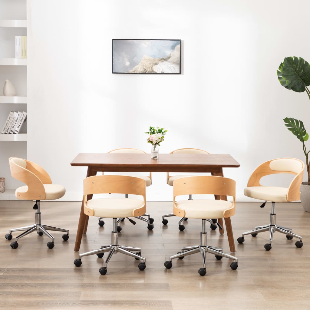 BytheM Chair Sedia Girevole 360° In Velluto Con Gambe In Legno Massello – Poltroncina Imbottita Per Scrivania, Pranzo, Trucco – Schienale Cavo