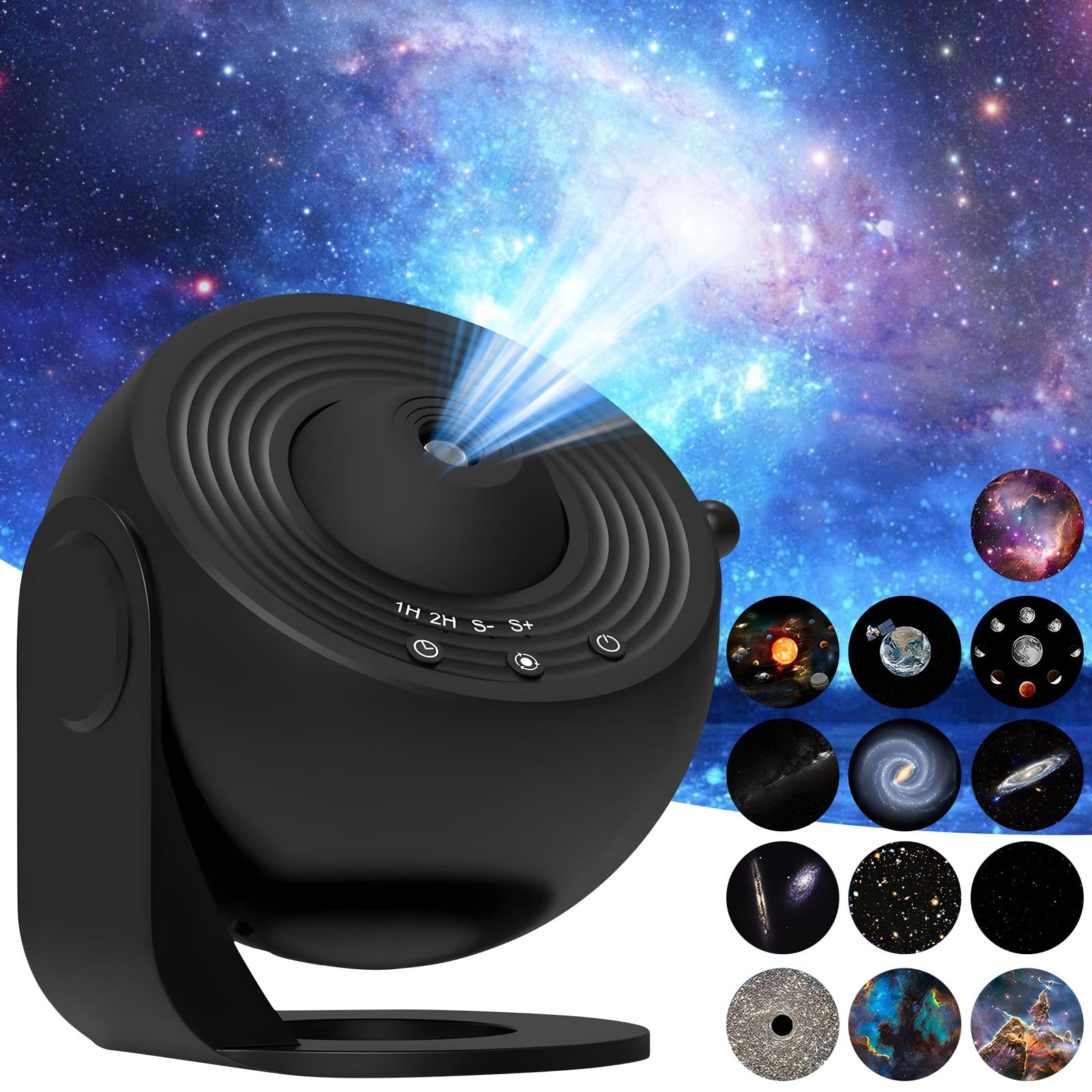 Acouto Jouet Holographique Mirascope 3D, Projecteur Scientifique d'illusion d'optique en Plastique, Démonstration de Physique Visuelle de 15 Cm