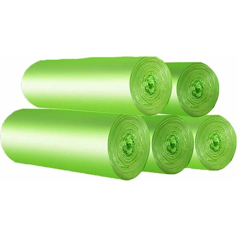 Sacs Poubelle Géants 1000 Litres – Lot De 10, 230x80x50 Cm, Extra Résistants 80 Microns, Transparents, Pour Déchets De Jardin Et Gravats - 4