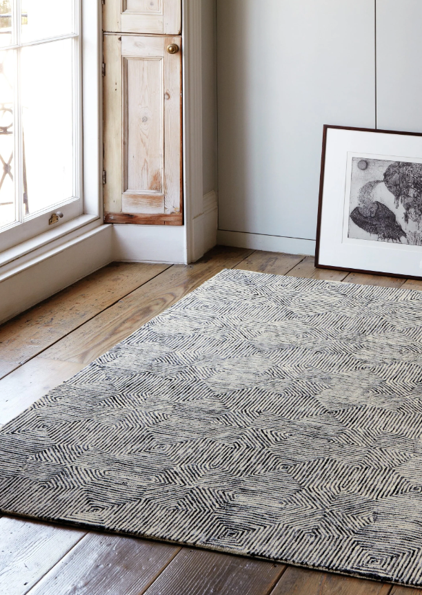 Tapis de salon moderne en laine CAMBRIDGE 120x170 cm - 2