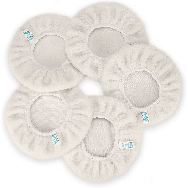 Bonnet De Polissage Dico 8 Pouces - Fibres De Laine Synthétique Lavable - Neuf