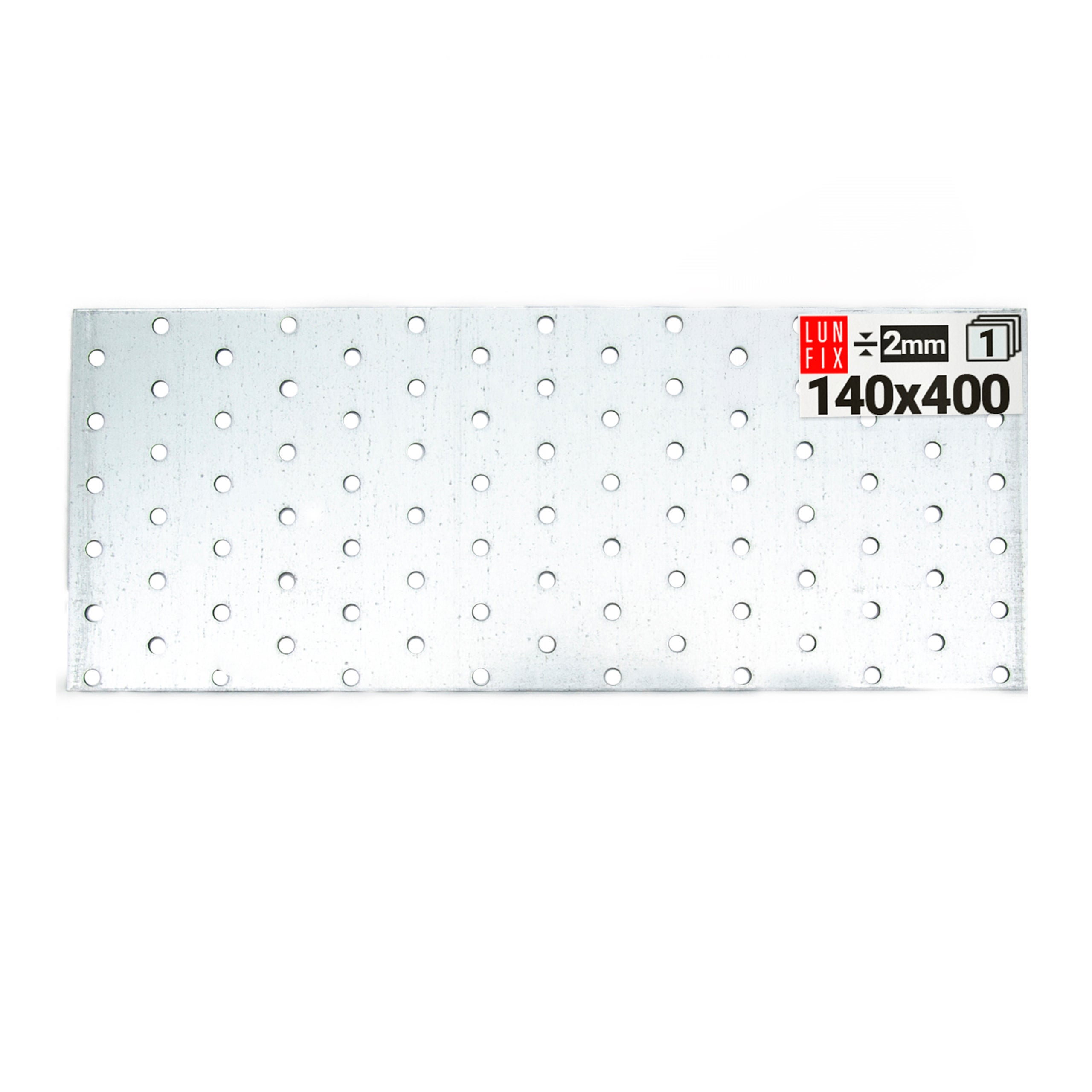 Płytka perforowana 140x400x2 mm 1szt.