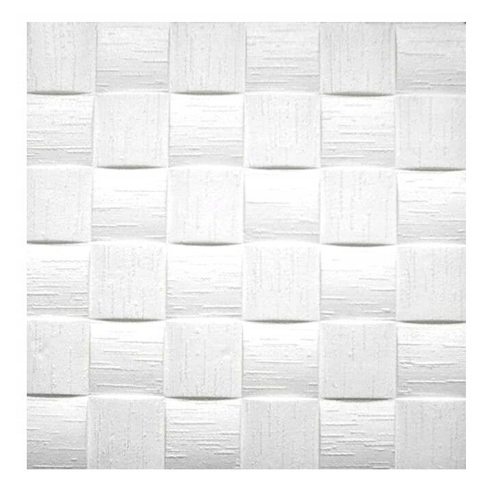 Kaseton sufitowy ścienny Marbet Design panel styropianowy stykowy 50x50 cm Len 2 m² 8 szt.