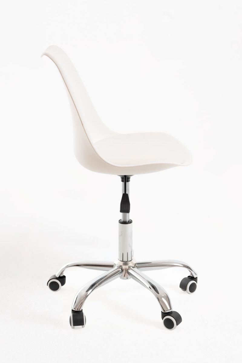 Regalos Miguel - Silla de Oficina Blanca Neo - Máxima Ergonomía - Ideal para Escritorio y Gaming - 4