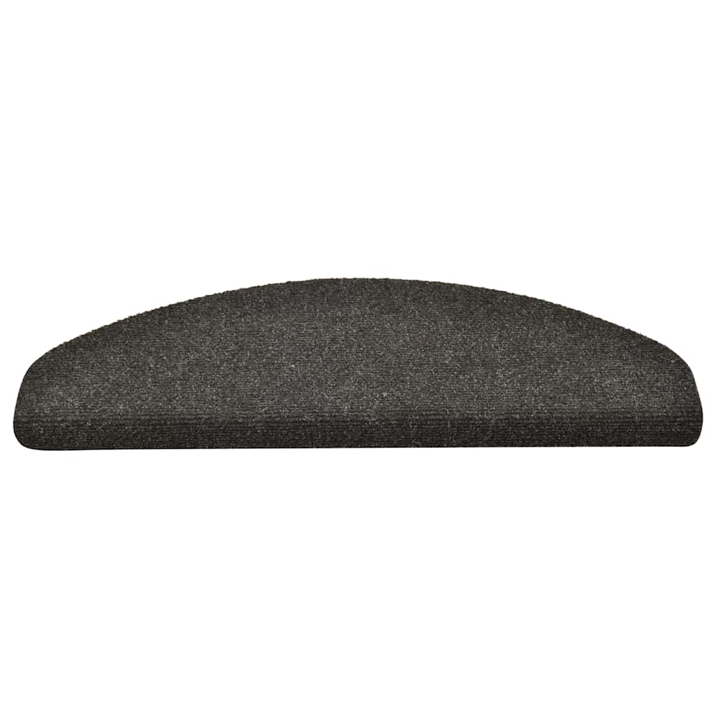 Tapis d'escalier autocollant 30 pcs | Paillasson d'escalier | Tapis de marche anthracite 65x21x4 cm CFW977119 - 3