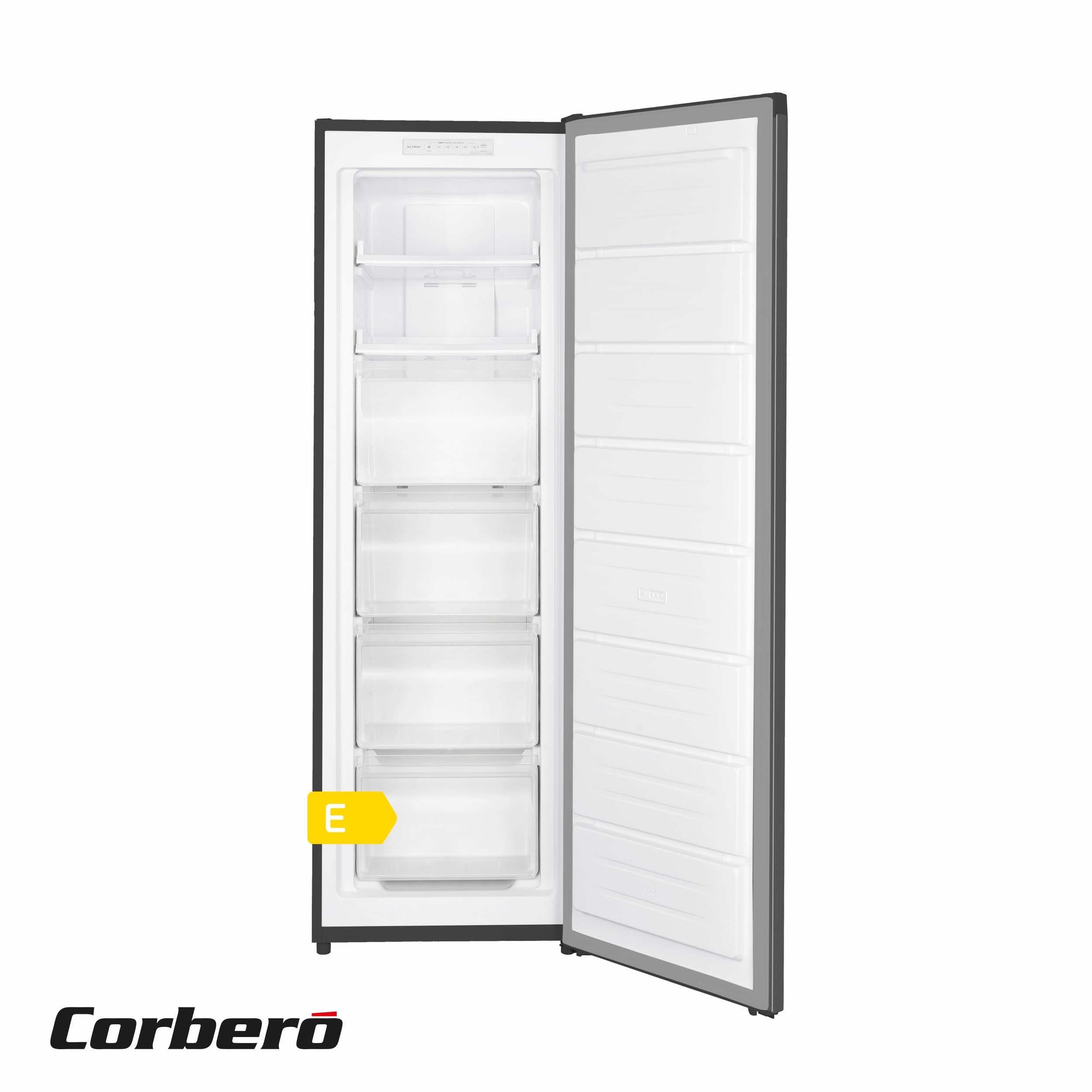 Corberó - Congelador Vertical CCVH17023NFX | 204L | No Frost, Crisper, 39 Db - 6