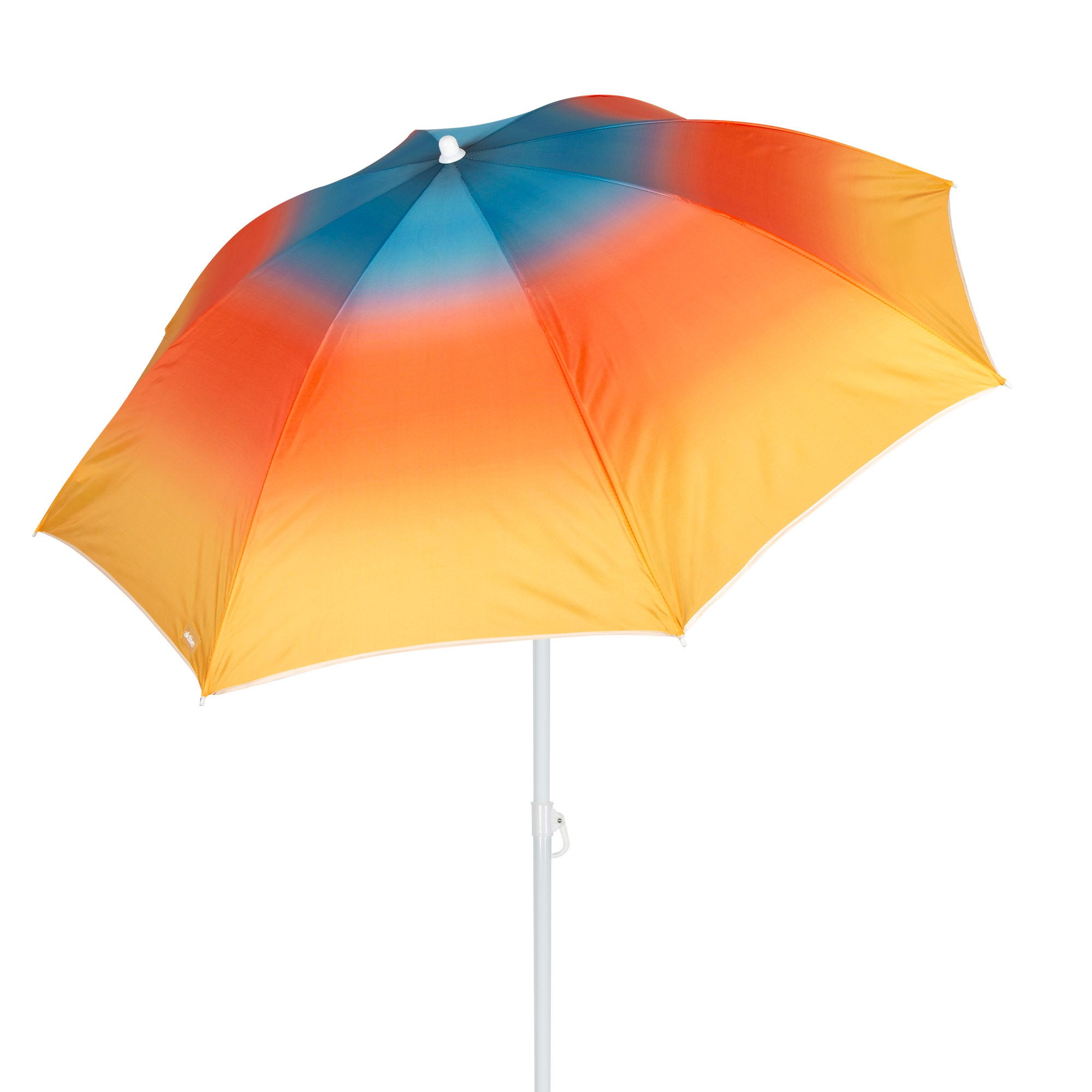 Aktive sombrilla de playa 8 varillas 180 cm inclinable con estampado multicolor